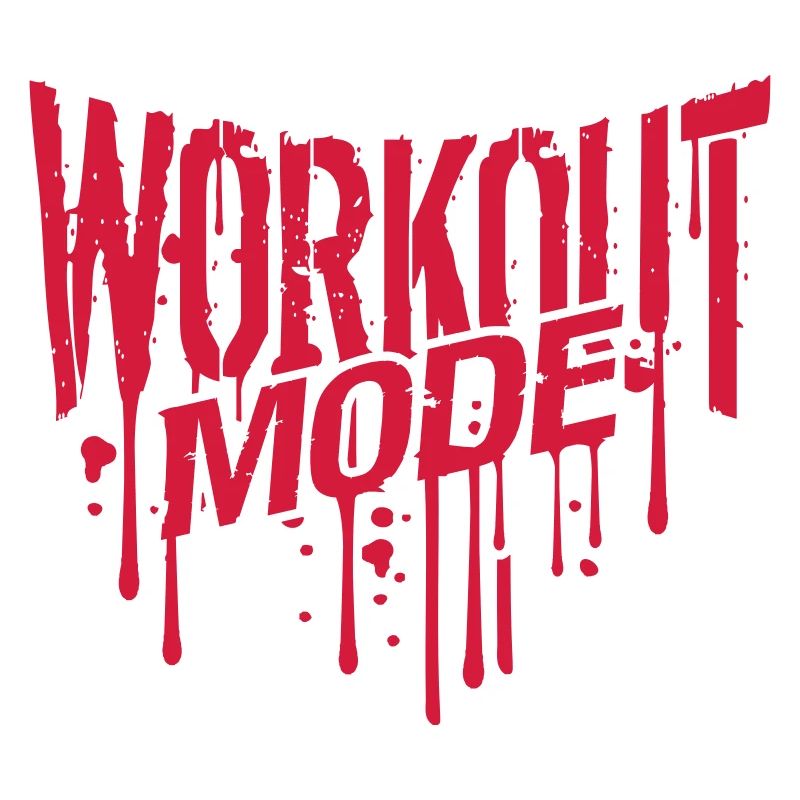 workout mode graffiti tropfen gym spray beast cool
