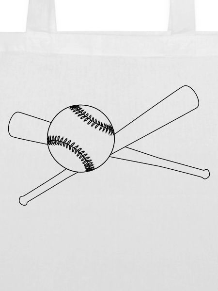 Baseball und 2 Schläger