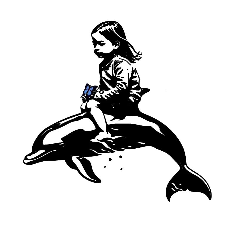 Der Delphin und das Mädchen