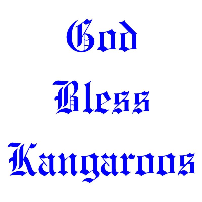 GodBlessKangaroos