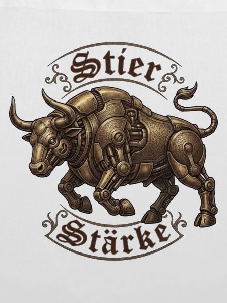Steampunk Stier Stärke