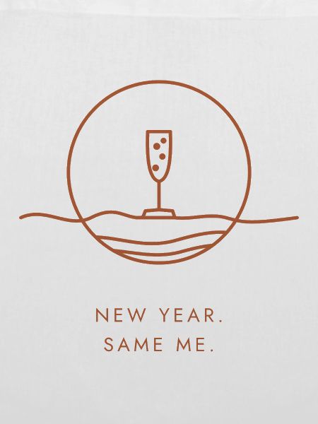 Neujahrsgeschenk – Neujahr. Ich auch.