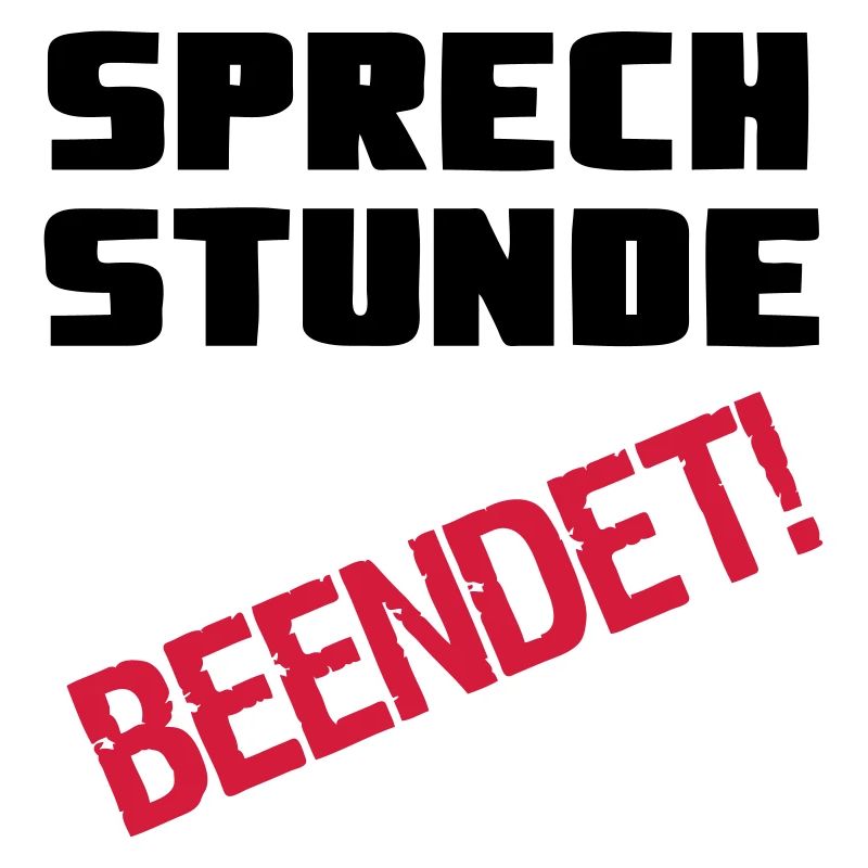 Sprechstunde beendet Medizin Spruch Geschenk