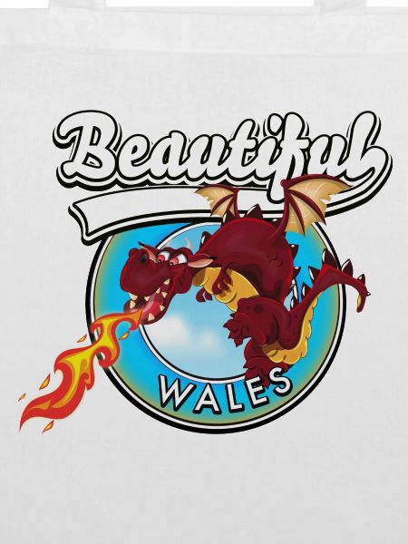 Schönes walisisches rotes Drachenlogo