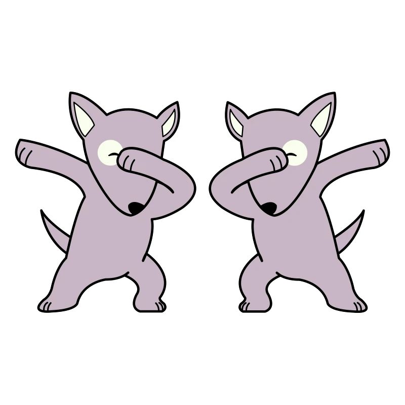 dabbing pour chien