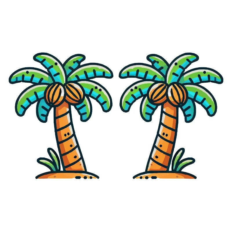 Palm trees