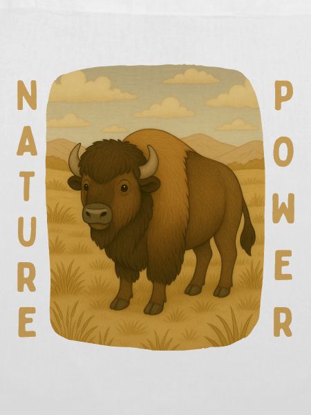Bison auf der Steppe