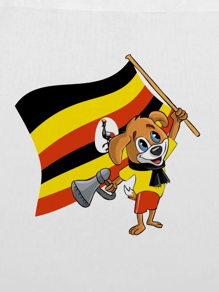 Uganda Fan Hund