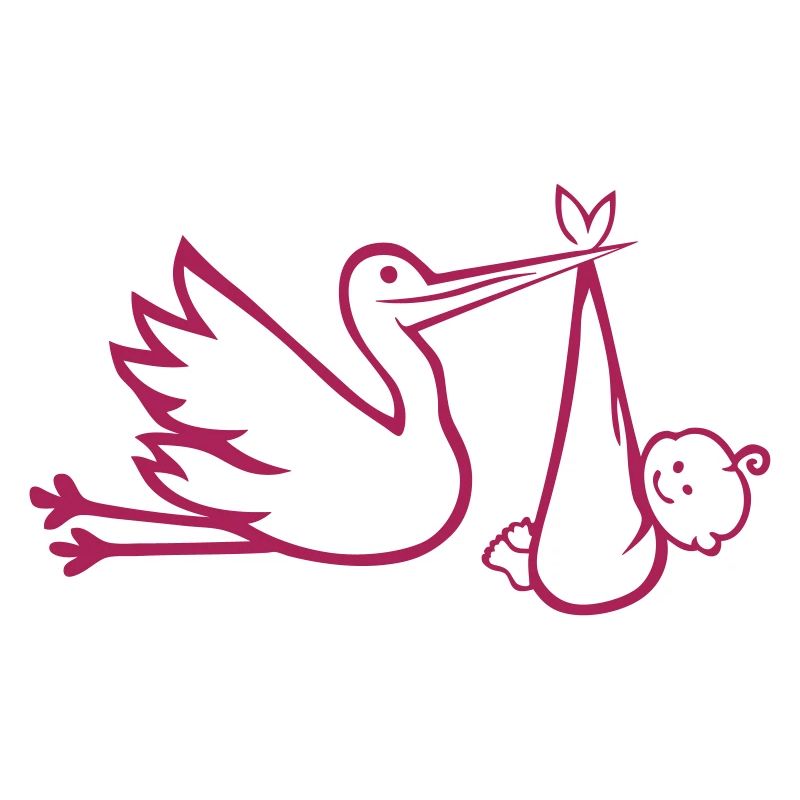 Storch bebe Geburt