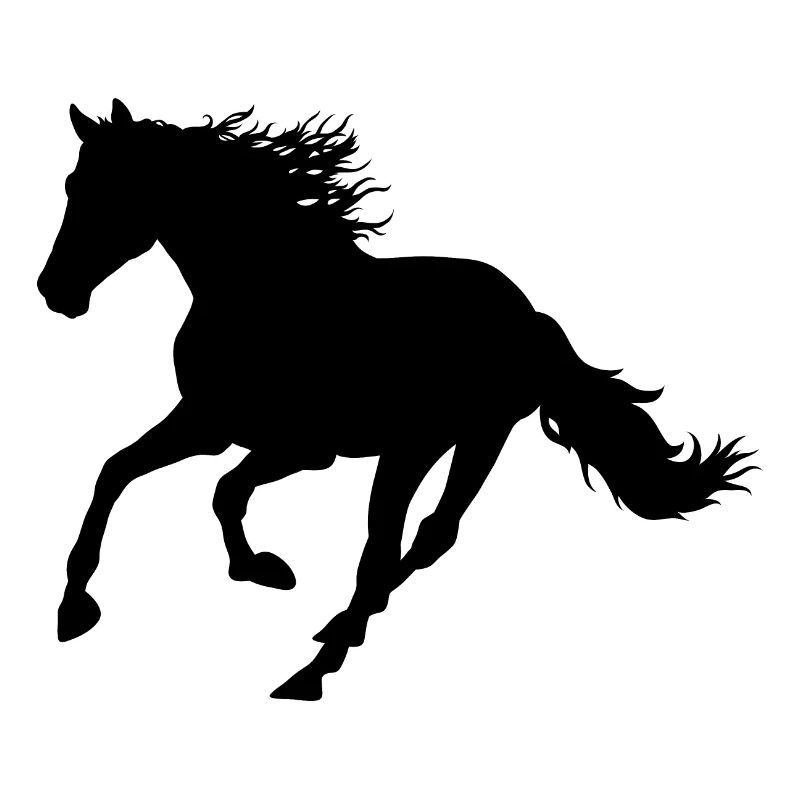 Schwarzes Pferd