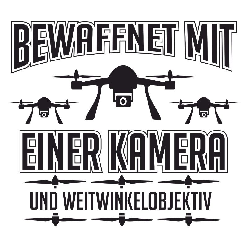 My drone is armed with a camera