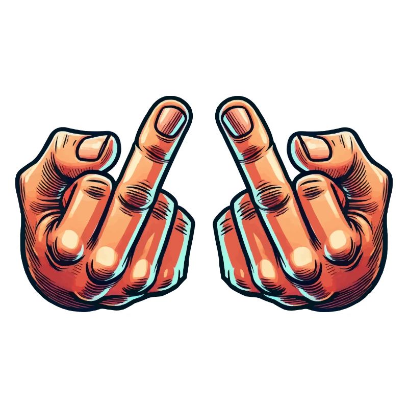 mittelfinger 2