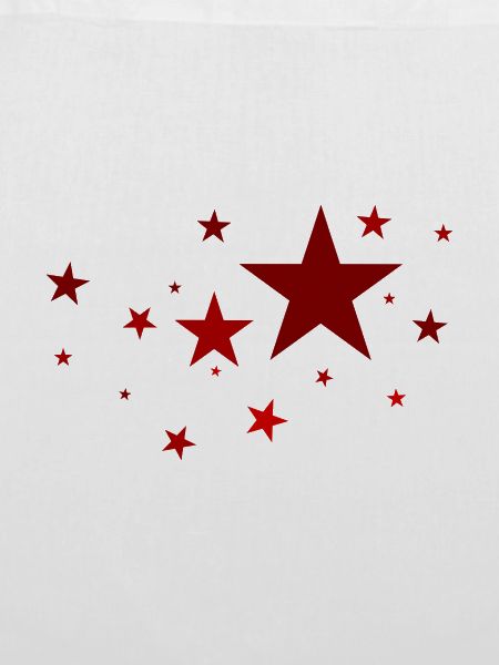 Sterne in Rot