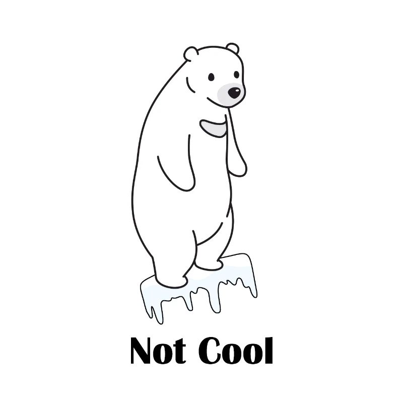 not cool Eisbär