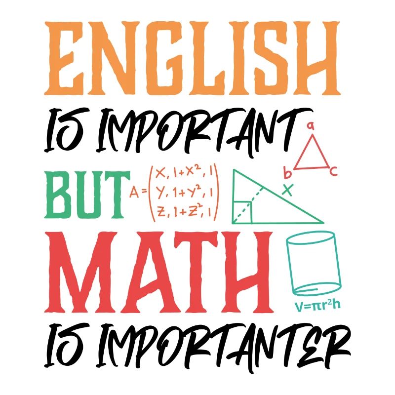 Mathe Mathematik Schule Spruch Geschenk