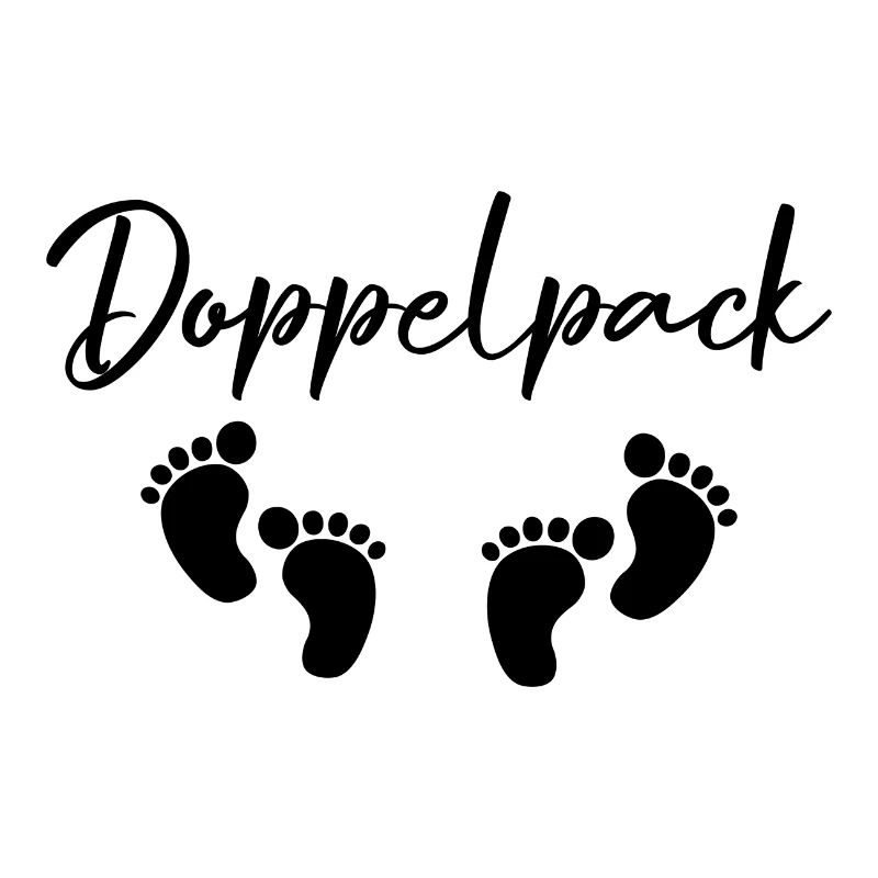 Doppelpack Zwillinge Geschenk