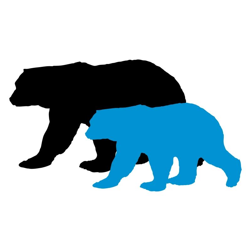 bears silhouettes