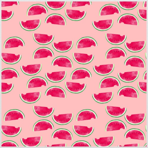 Pink Wassermelone - Stoffbeutel