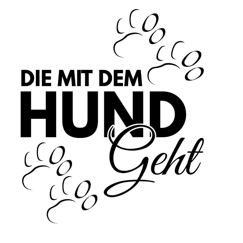 Die mit dem Hund geht