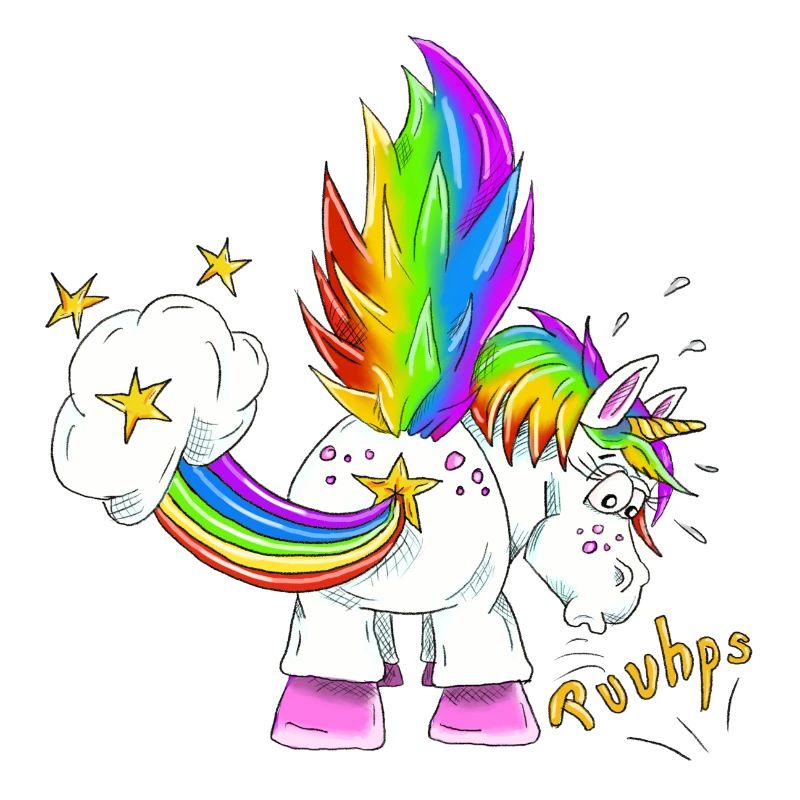 Upsi ein Pupsi Einhorn