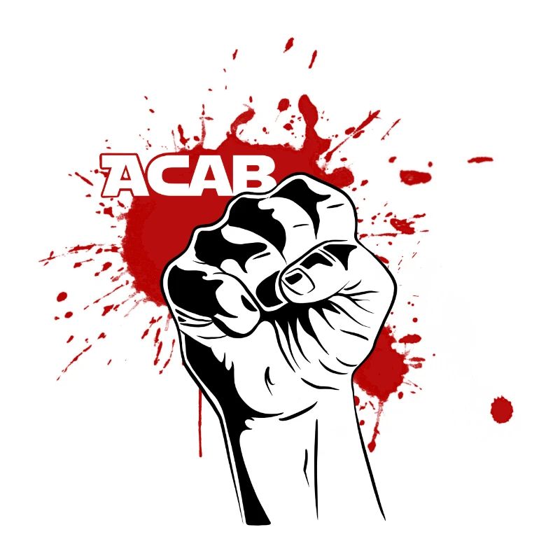 Faust mit Blut - Anti-Cops
