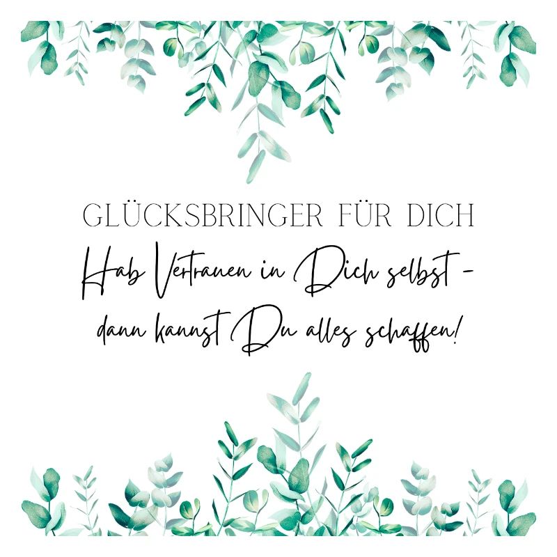 Glücksbringer - Mutmacher Geschenk