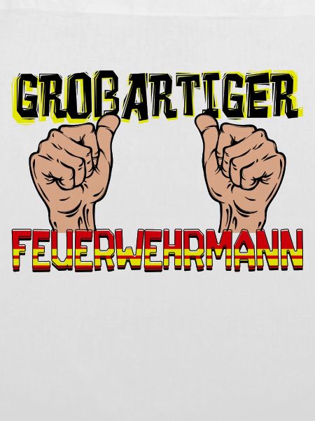 Lebensretter Feuerwehr Statement Feuerwehrmann