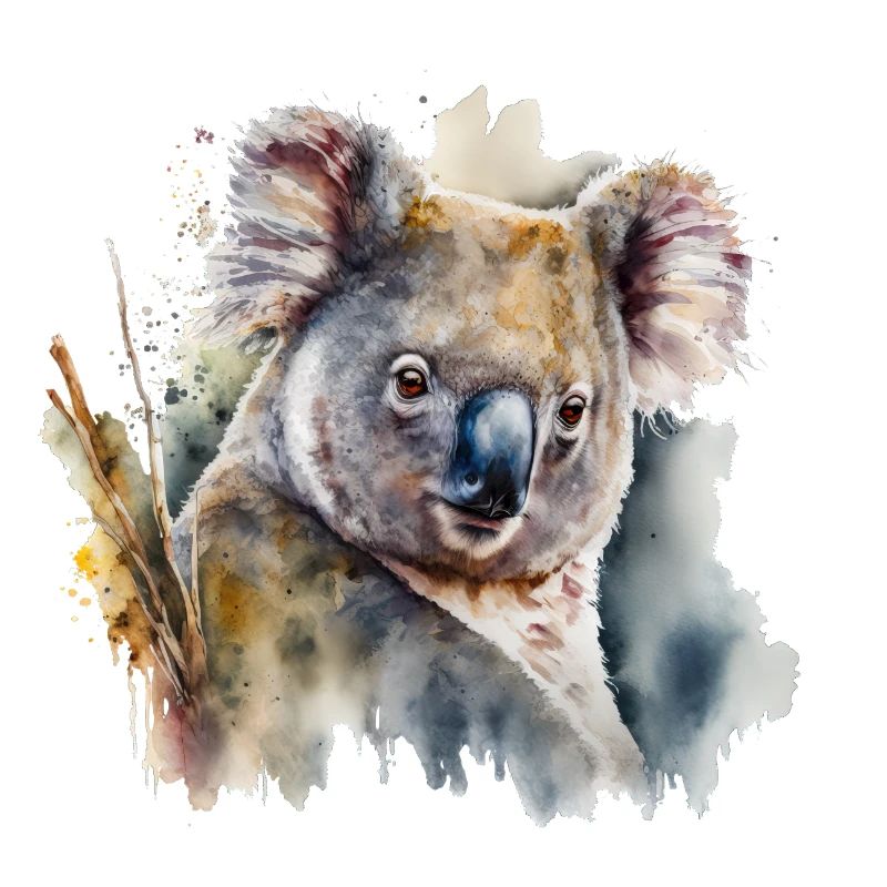 Koala Aquarell