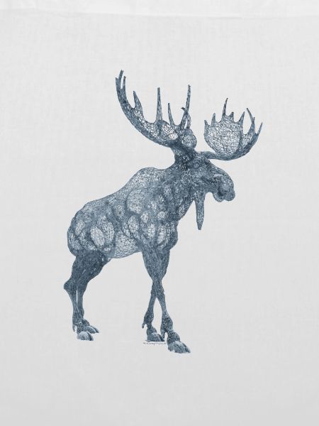 Elch Skulptur Schweden