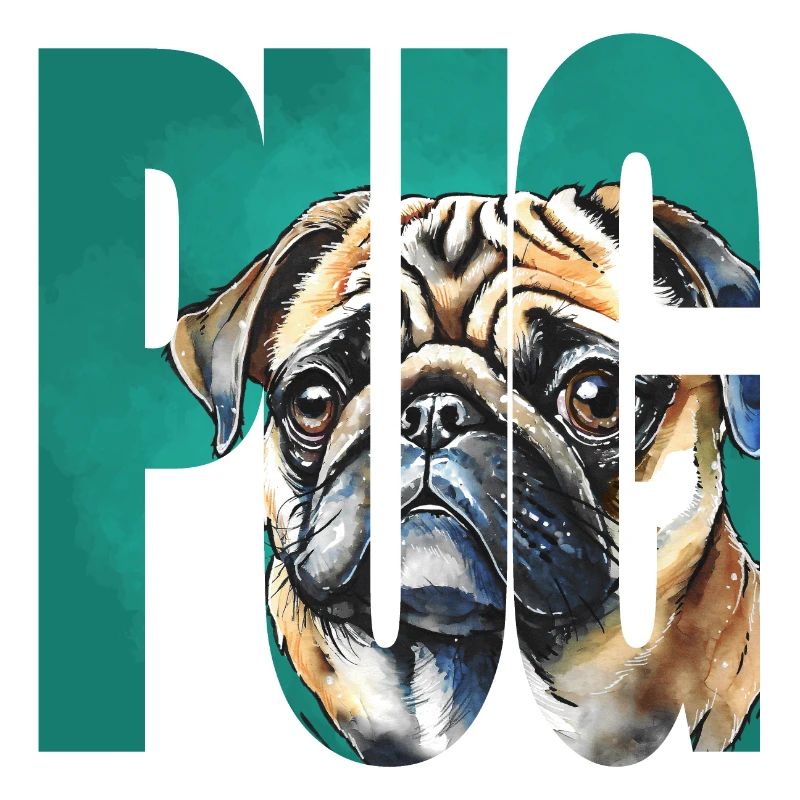 Mops Portrait