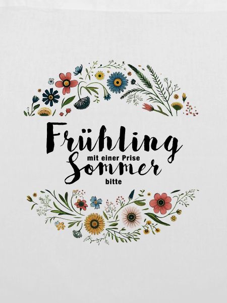 Frühling mit einer Prise Sommer, bitte!