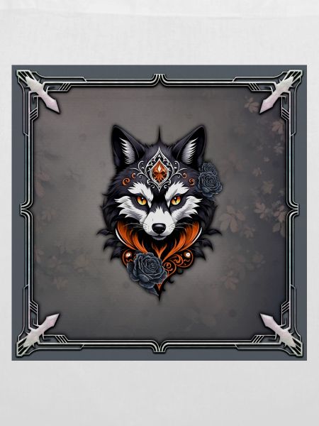Majestätischer Wolfskopf,