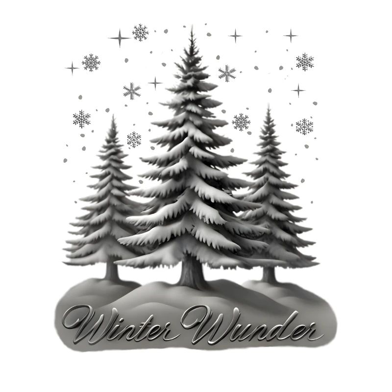 Winter Wunder – Tannen im Schnee