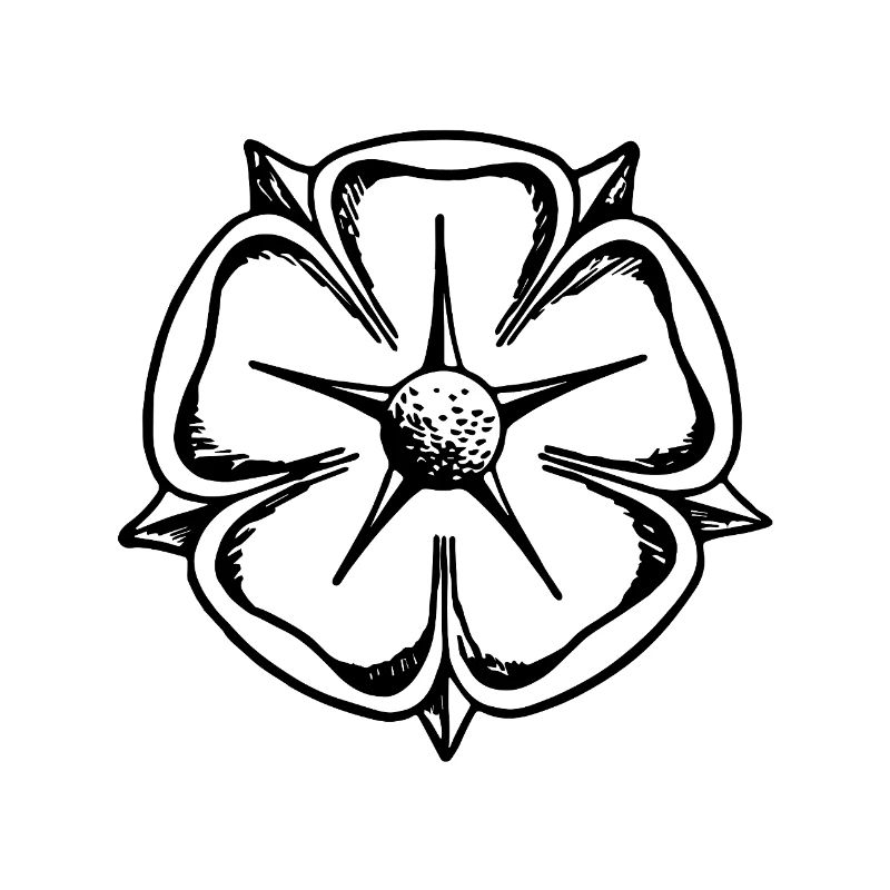 Lippe Rose en noir et blanc