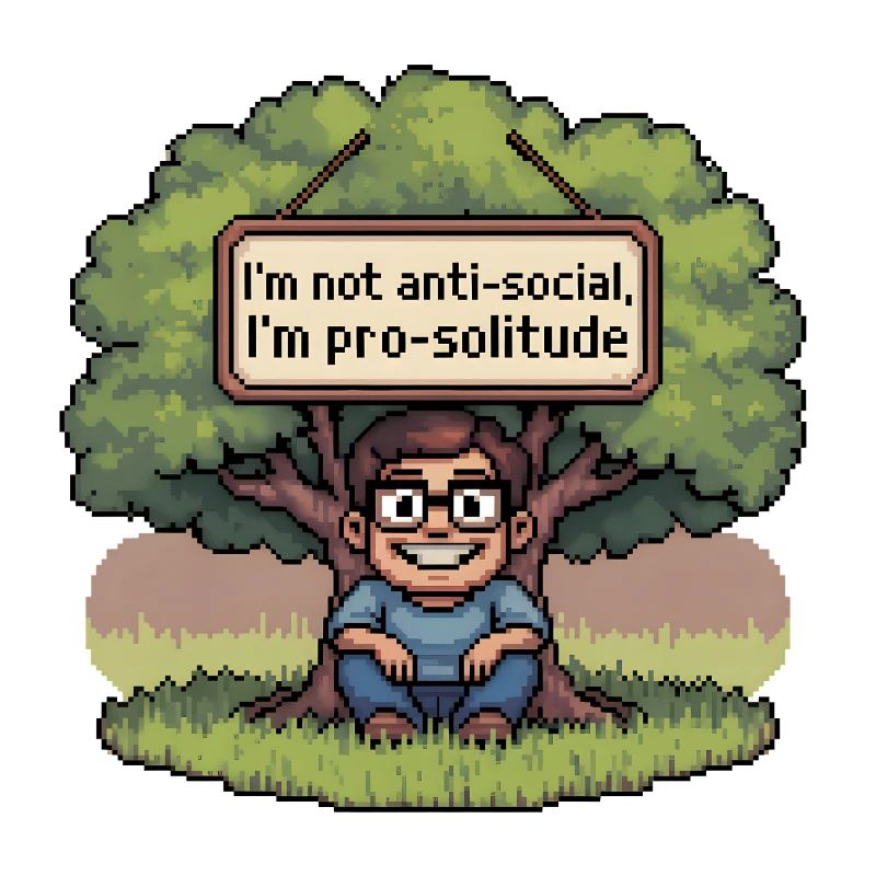 Pro Solitude Pixel Art Design
