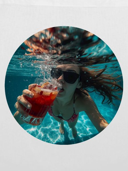 Malle Unterwasser Pool Party