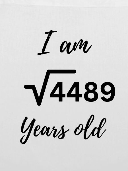 √4489 = 67 – Clever älter werden!