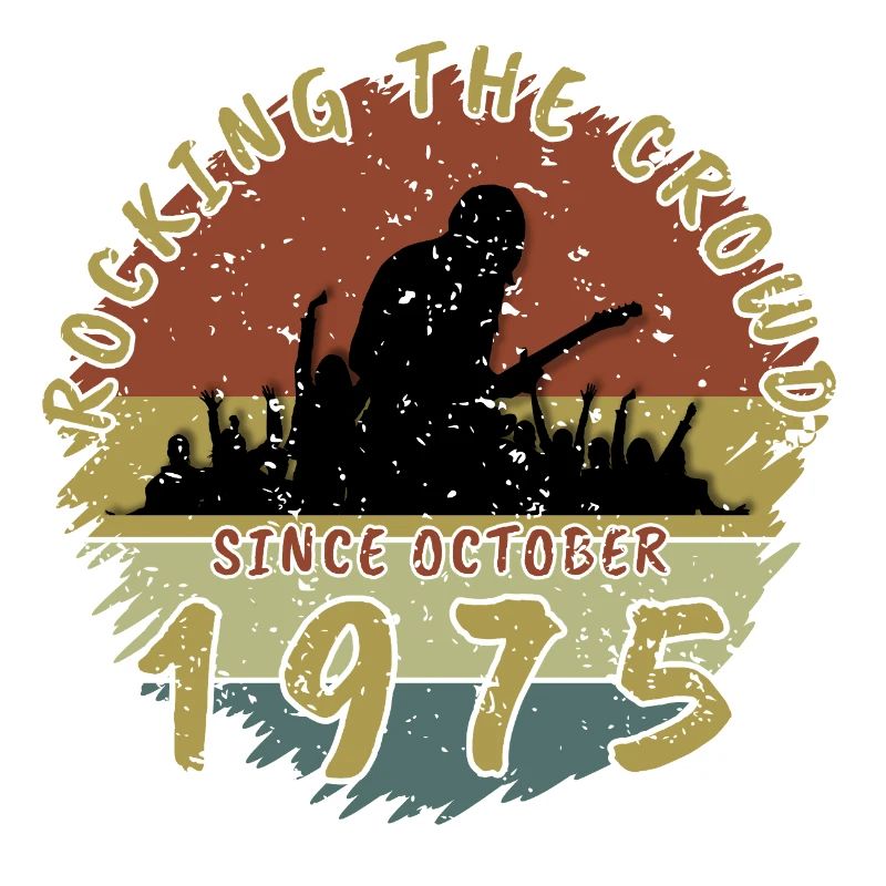 50. Geburtstag Rocking the crowd GIT 10/1975