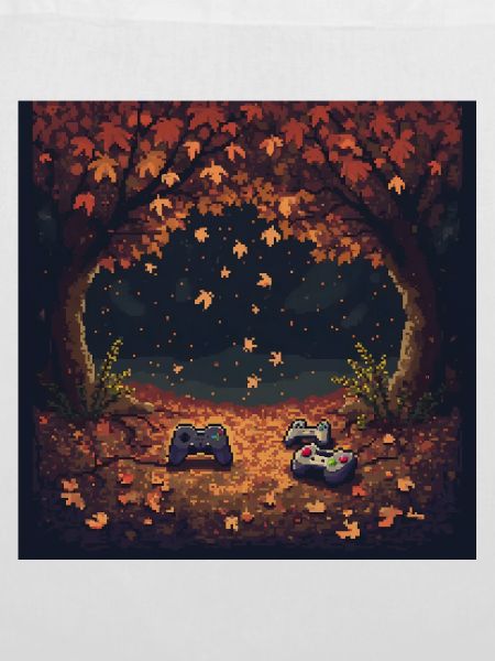 Pixel Autumn Leaves