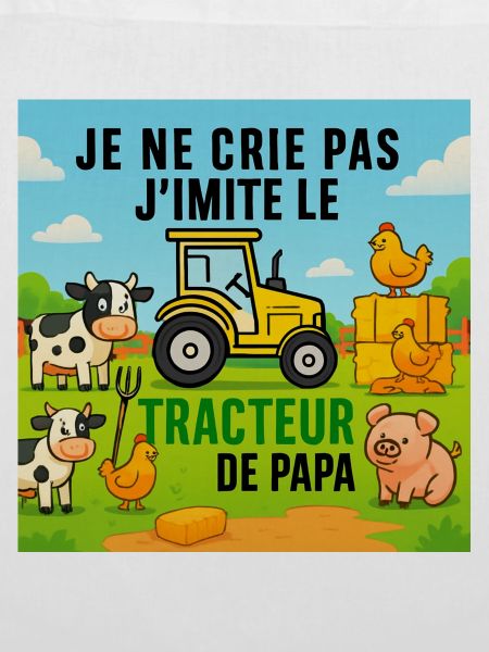 Papas Traktor und bunte Tiere