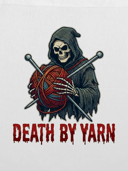 Death by Yarn Grim Reaper