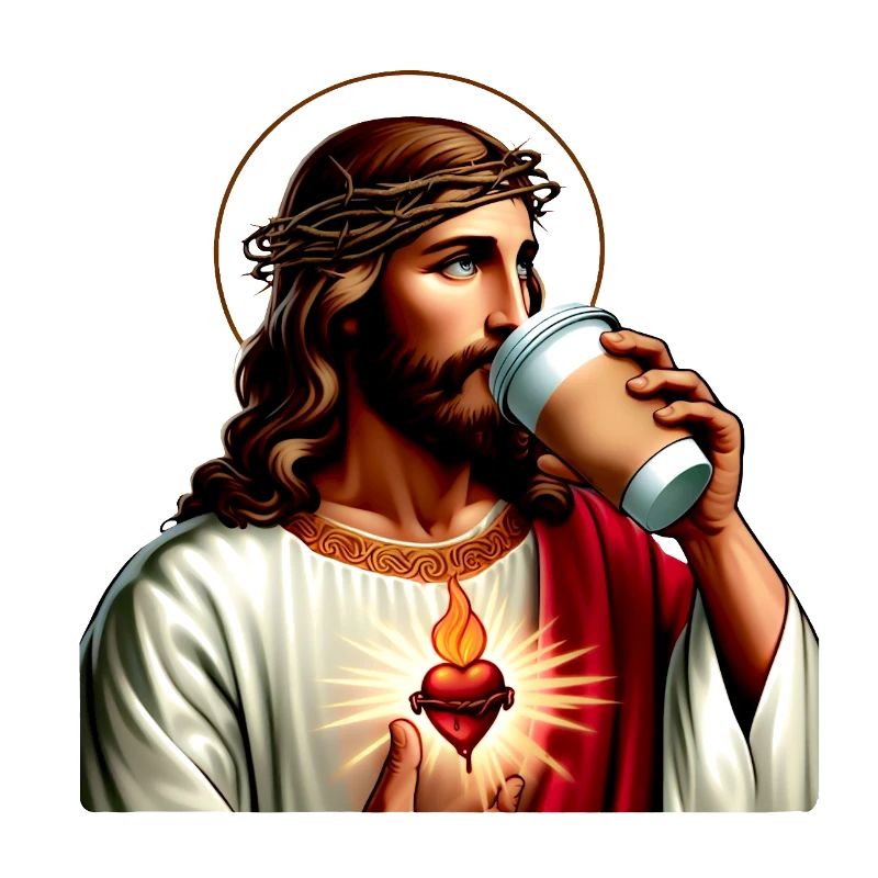 Sacred Heart Moderner Kaffee