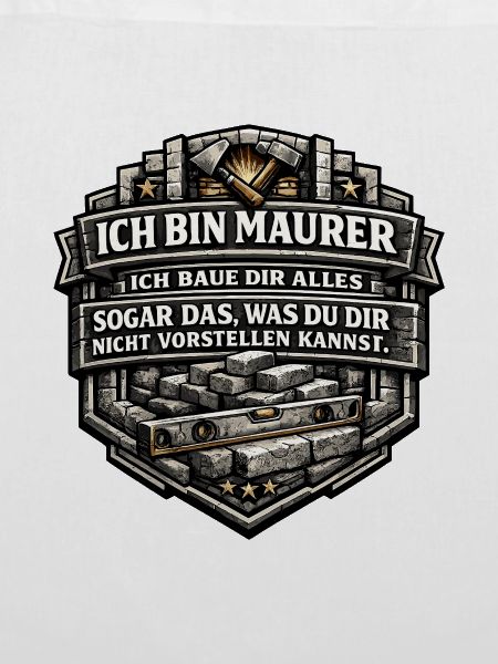 Ich bin Maurer – Baue dir alles