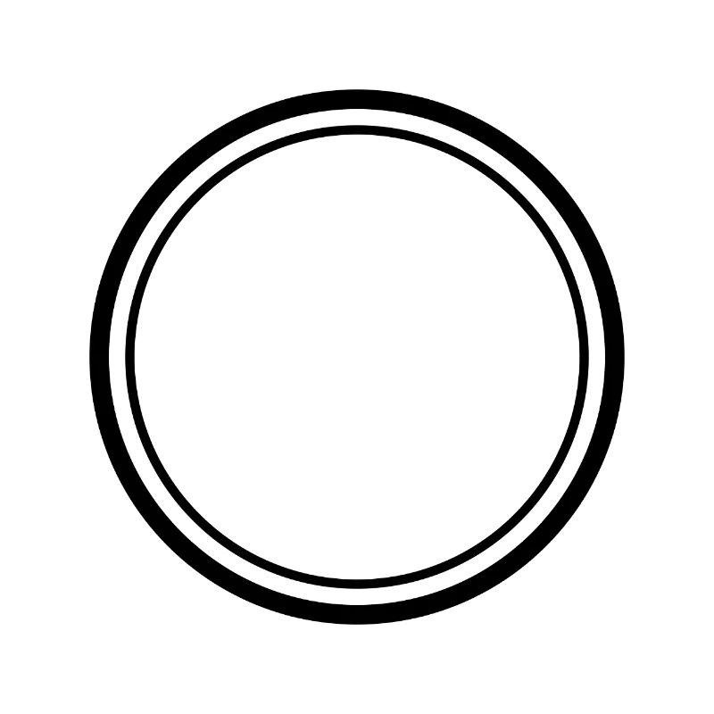 Double Circle Frame