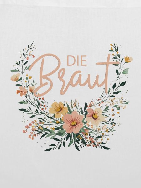 Die Braut! Boho Blumen Bouquet, personalisierbar