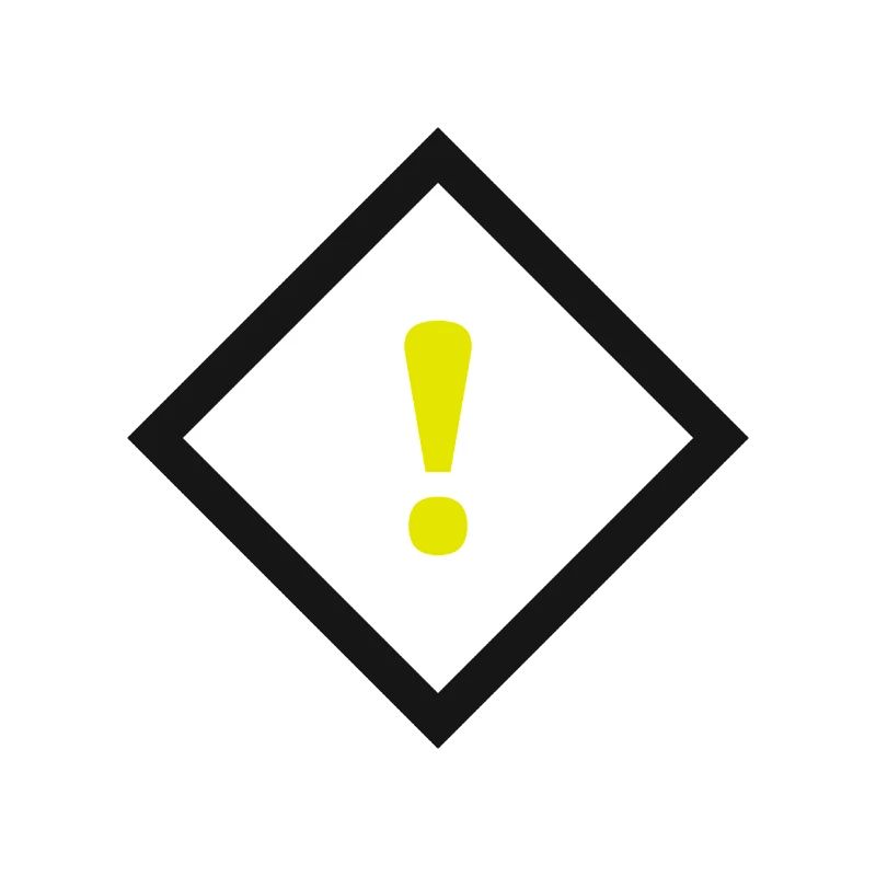 Caution sign