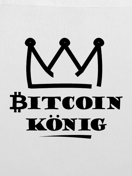Bitcoin Silhouette Nachtstil