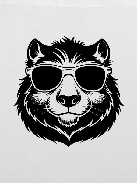 Kapybara mit Sonnenbrille