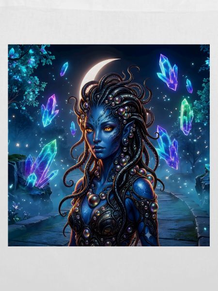 Blaue Kristallsirene