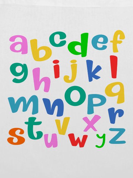 Schulkind ABC Buchstaben